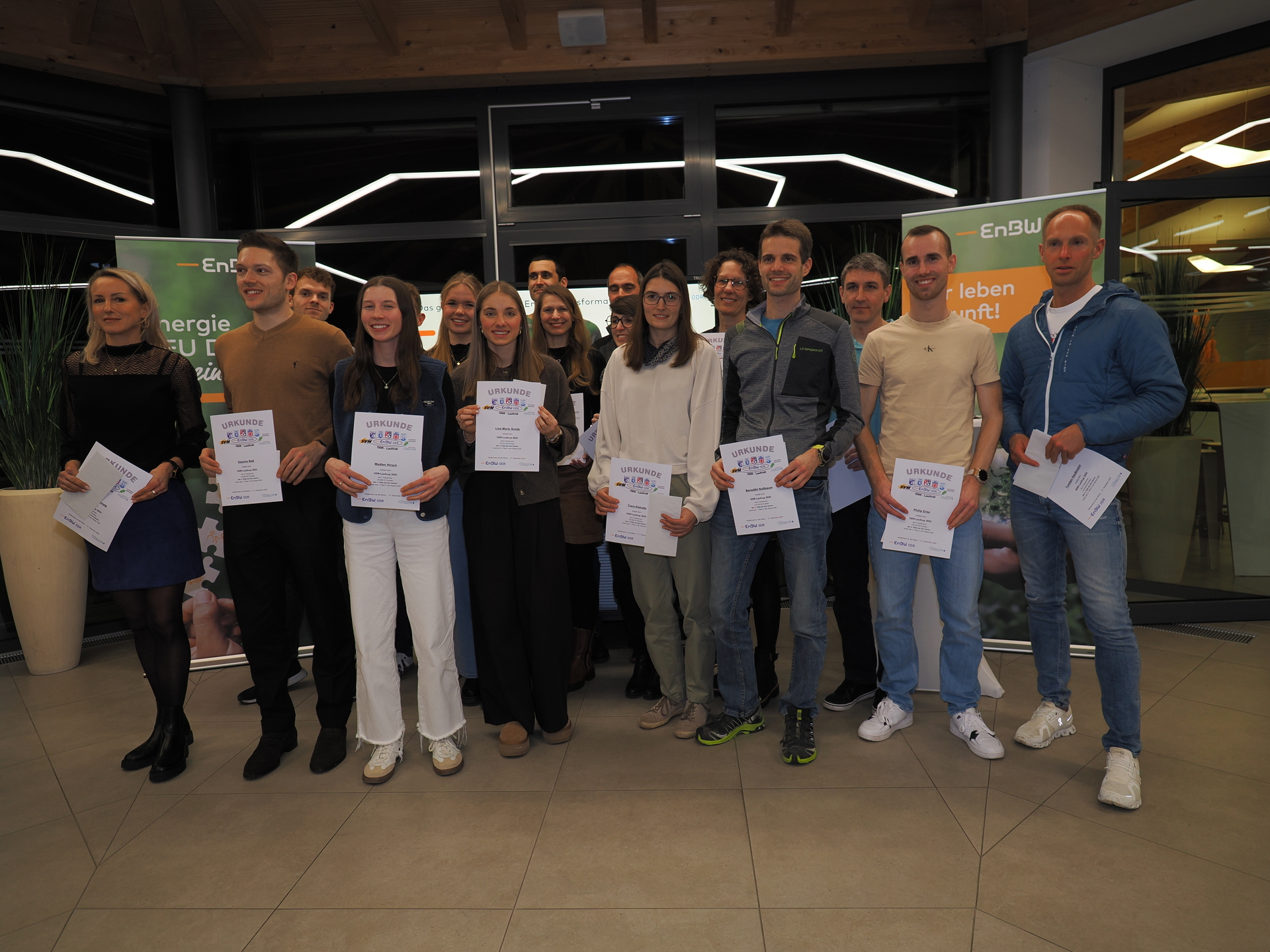 Top10 Siegerehrung Laufcaup 2025